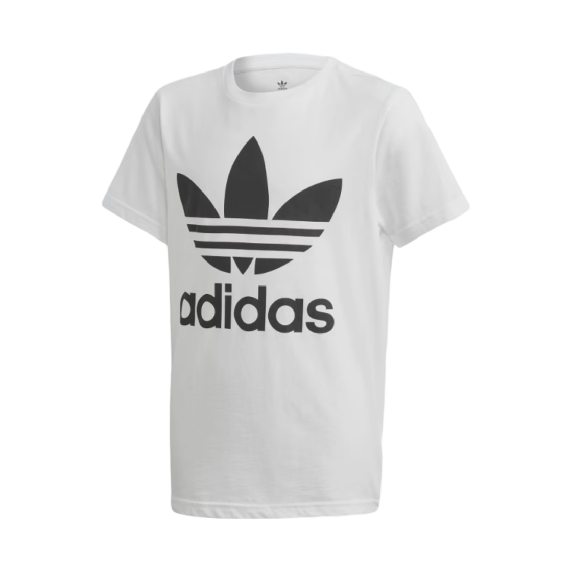 (키즈) 아디다스 트레포일 티셔츠 화이트 - KR 사이즈((Kids) Adidas Trefoil T-Shirt White - KR Sizing) - 1