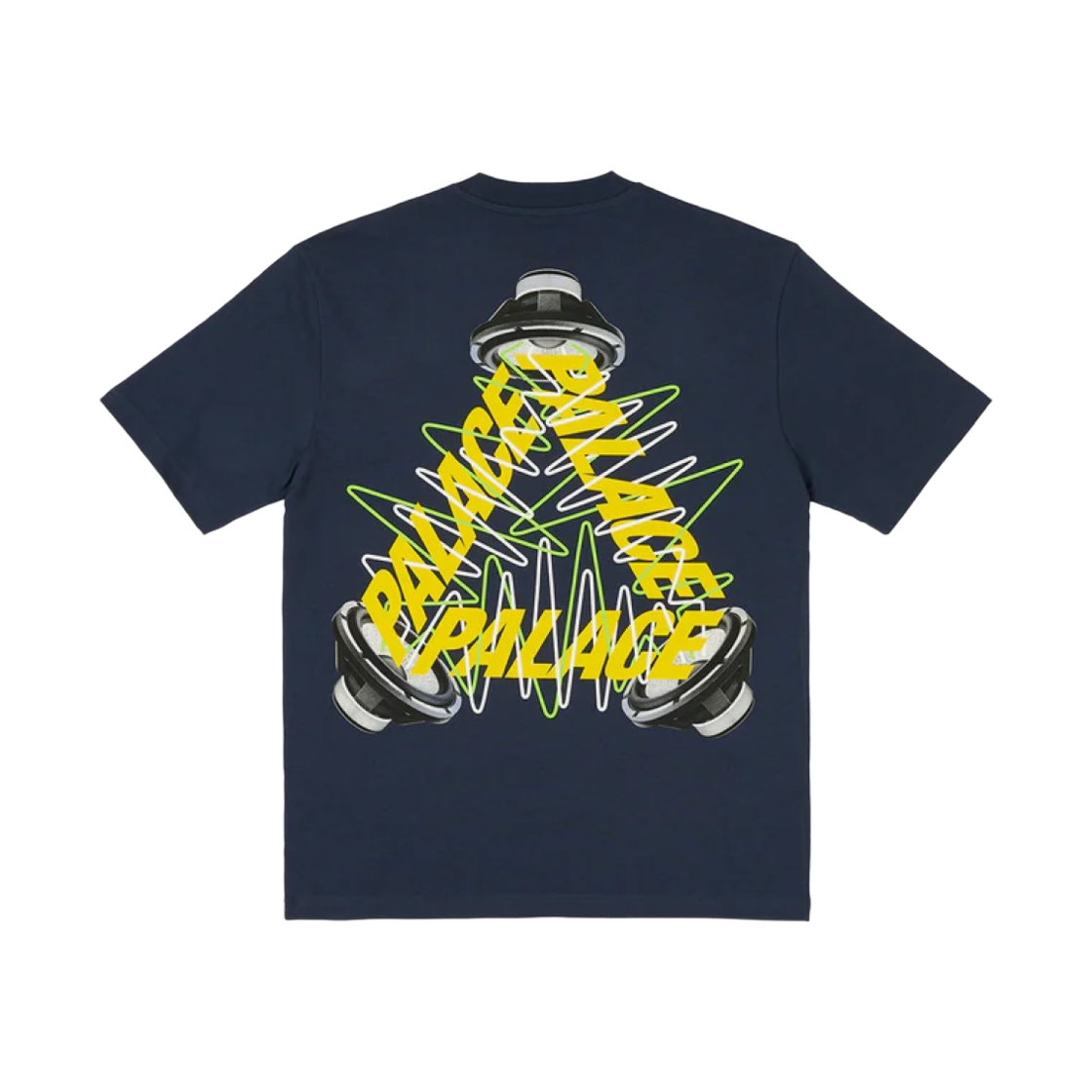 - Palace Speaker P-3 T-Shirt Navy - 23FW