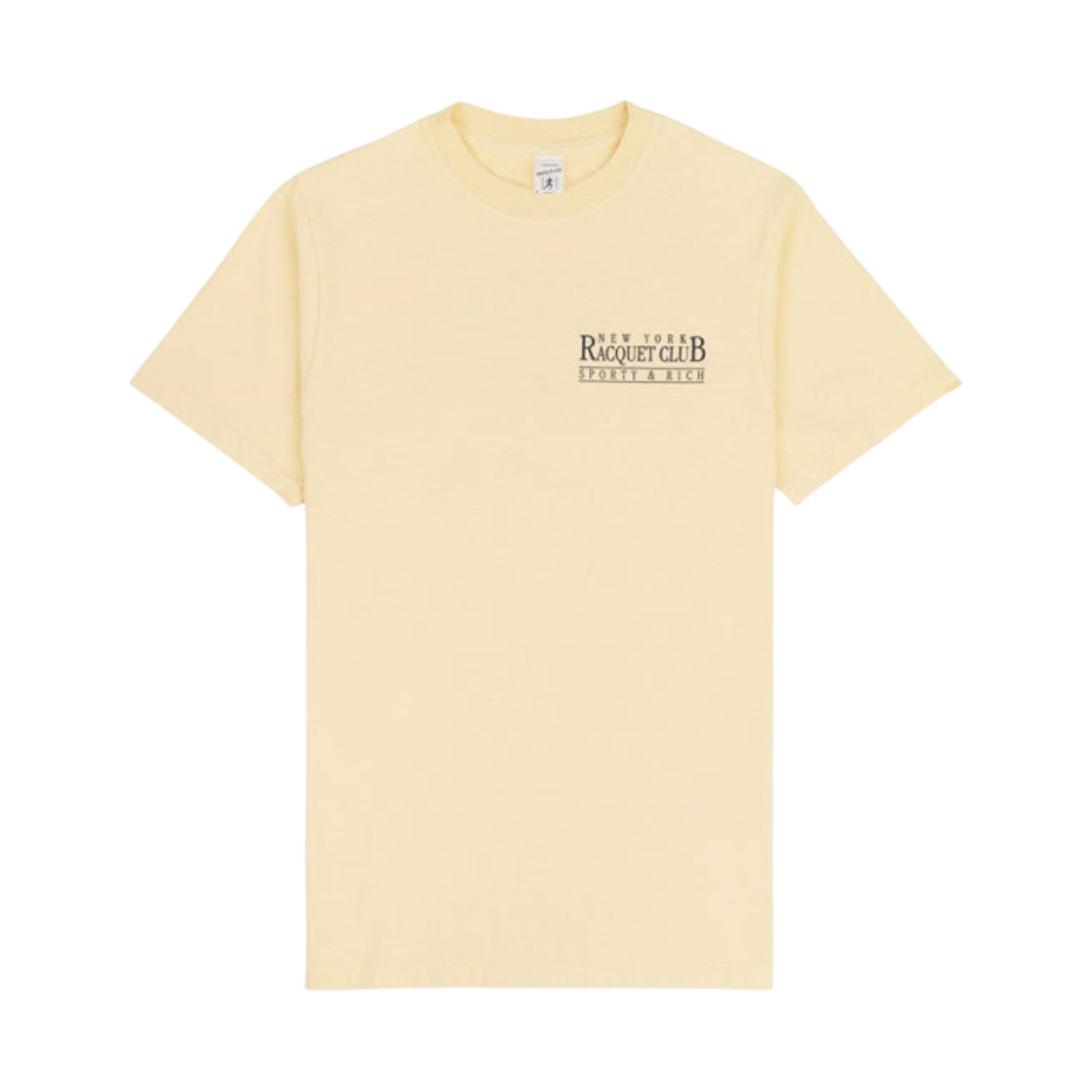 TS922AL Sporty & Rich NY Racquet Club T-Shirt Almond Navy