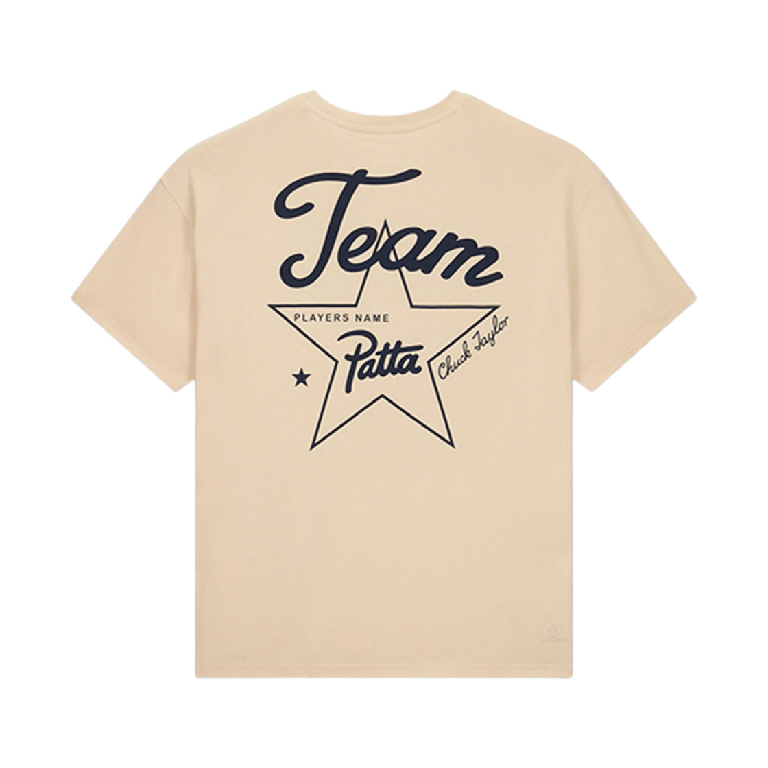 10028296-A01 Converse x Patta Gold Standard T-Shirt Natural Ivory
