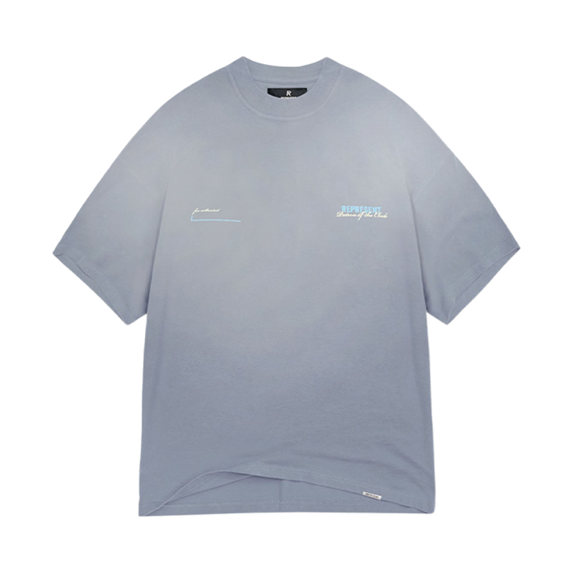 리프레젠트 패트론 오브 더 클럽 티셔츠 워시드 그레이(Represent Patron of The Club T-Shirt Washed Grey) - 2