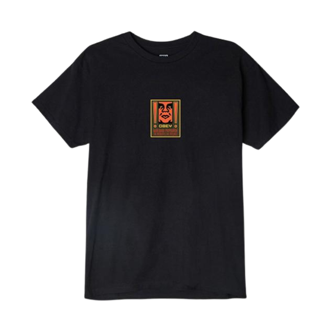 오베이 익스클레메이션 티셔츠 블랙(Obey Exclamation T-Shirt Black) - 1