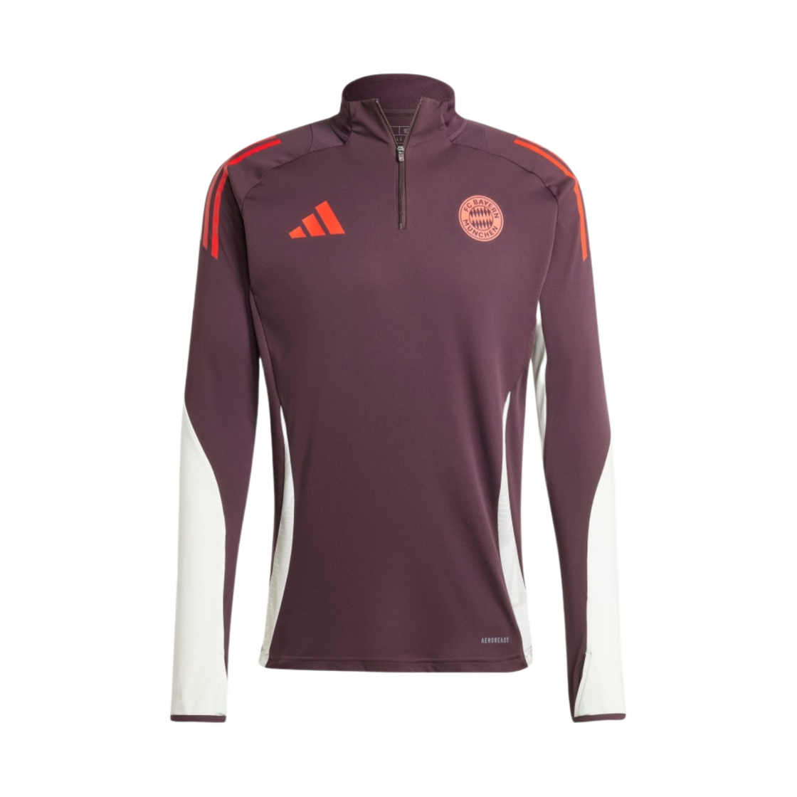 아디다스 바이에른 뮌헨 티로 24 트레이닝 탑 쉐도우 마룬 - KR 사이즈(Adidas Bayern Munchen Tiro 24 Training Top Shadow Maroon - KR Sizing)