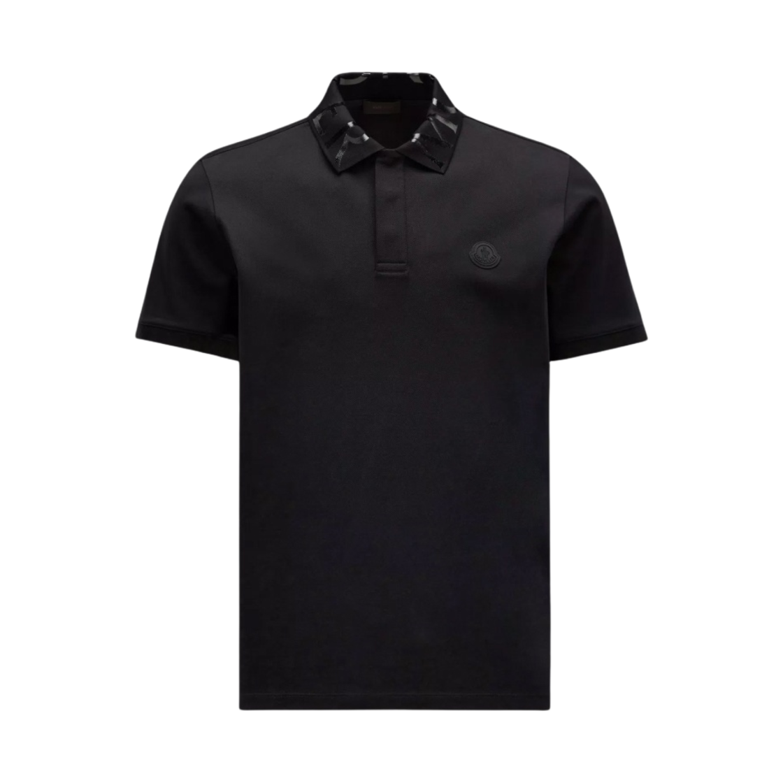 몽클레르 로고 폴로 셔츠 블랙 - 23SS(Moncler Logo Polo Shirt Black - 23SS) - 1