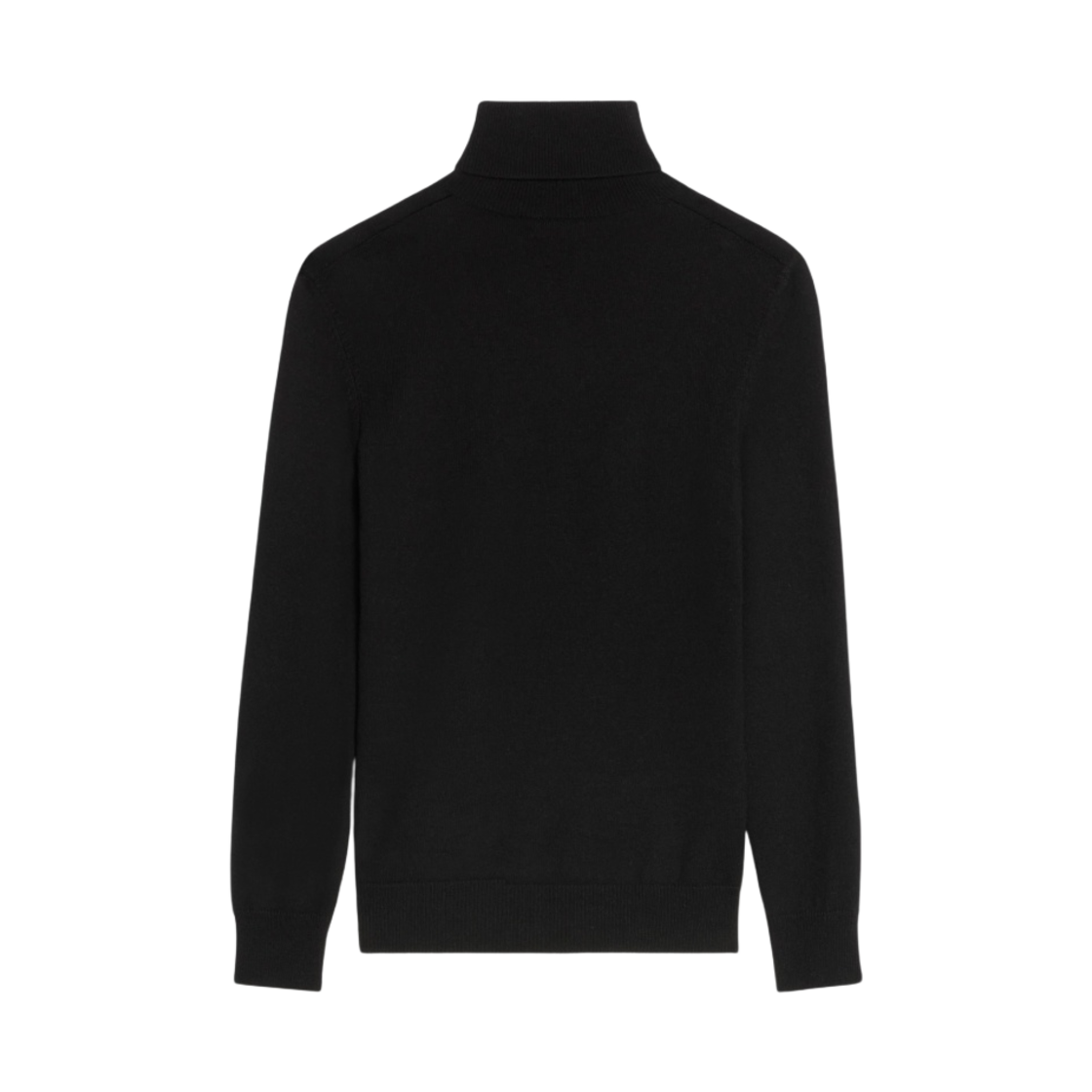 (W) 셀린느 파인 캐시미어 트리옹프 터틀넥 스웨터 블랙((W) Celine Triomphe Turtleneck Sweater in Fine Cashmere Black) - 2