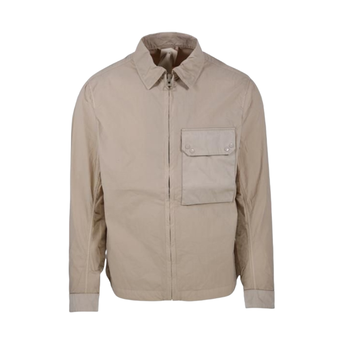 텐씨 포켓 집업 오버셔츠 페일 토프(Ten C Pocket Zip Up Overshirt Pale Taupe)
