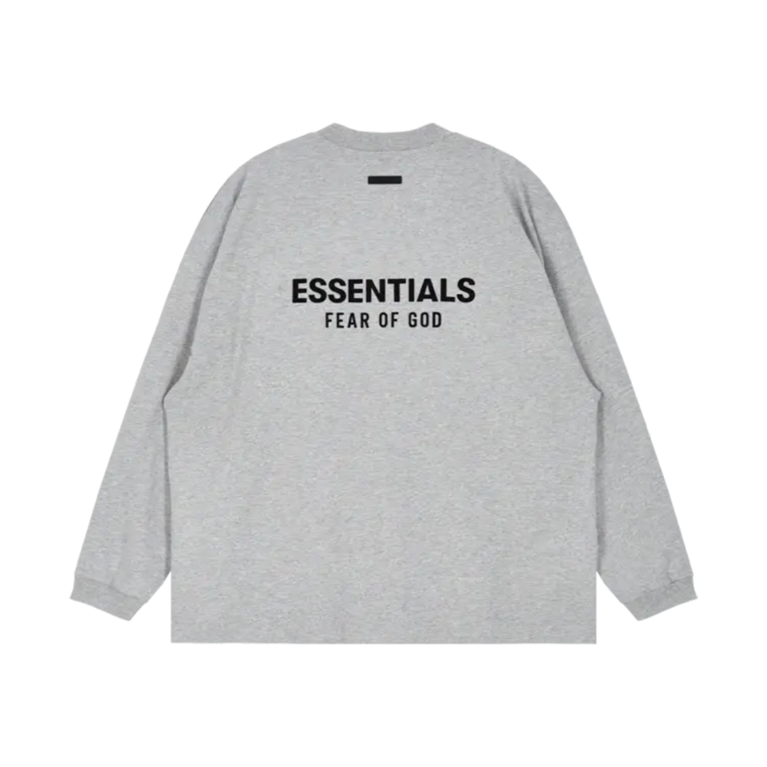 에센셜 저지 롱슬리브 티셔츠 라이트 헤더 그레이 - 24FW(Essentials Jersey Long Sleeve T-Shirt Light Heather Grey - 24FW) - 2