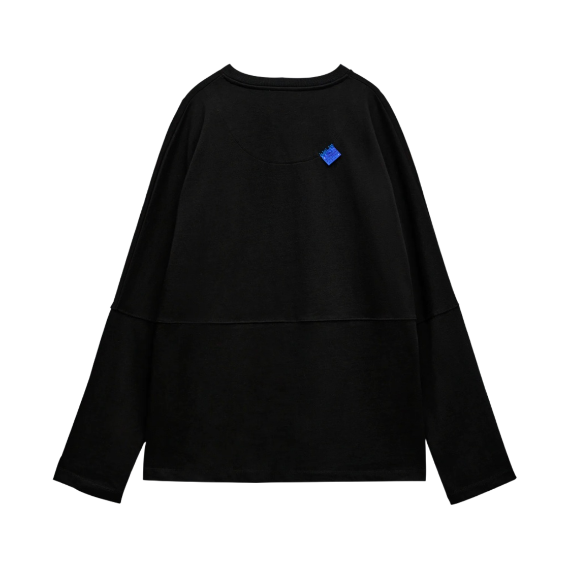 Tシャツ・カットソー Zara x Ader Error Premium Cotton Long Sleeve T-Shirt Black 자라 x 아더에러 프리미엄 코튼 롱슬리브 티셔츠 블랙 | Zara