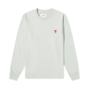 AMI de Coeur LS T-Shirt Pale Green - 22FW