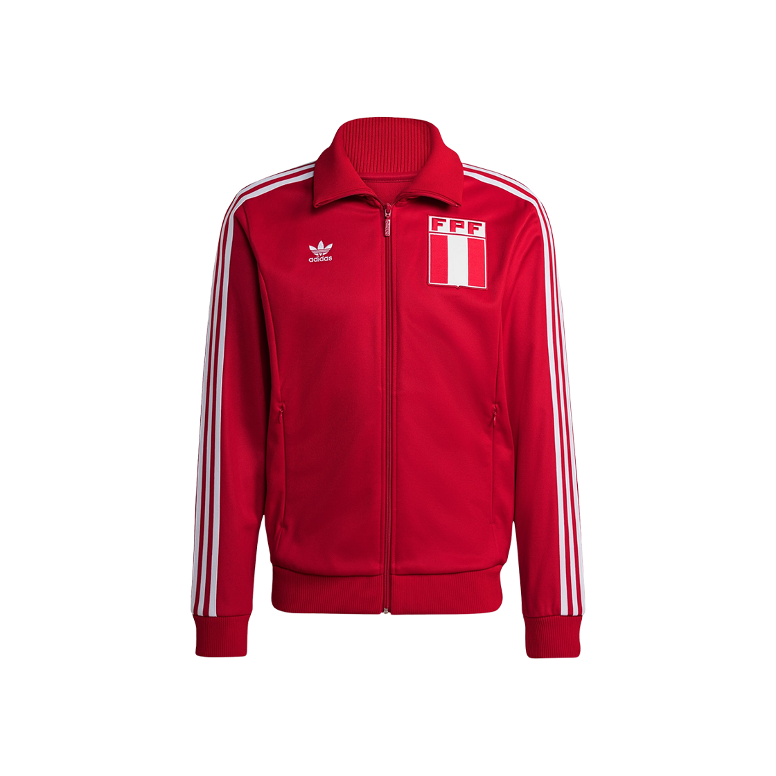 아디다스 페루 트랙탑 베러 스칼렛 - KR 사이즈(Adidas Peru Track Top Better Scarlet - KR Sizing)