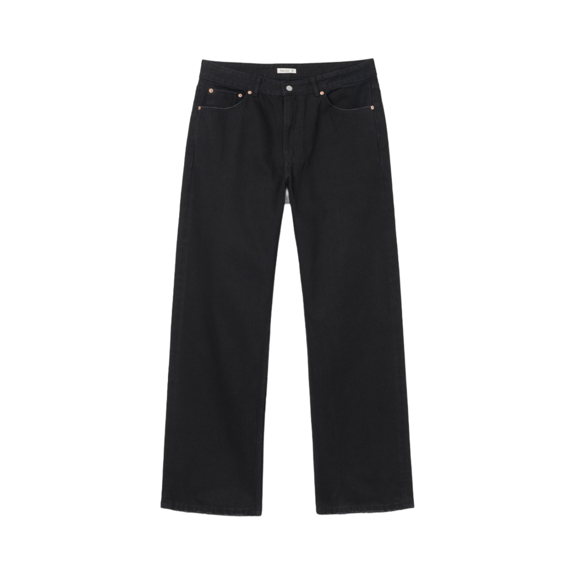 NOC072 Nocle Maverick Denim Pants Washed Black