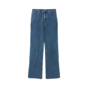 STU Stripe Denim Pants Mid Blue