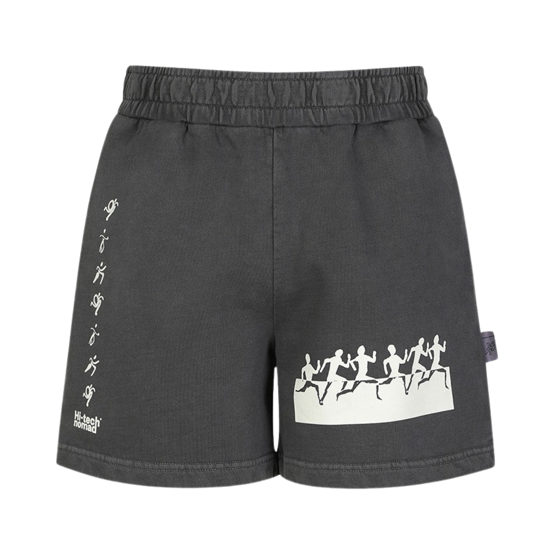 KM4BPASHM06BK Hermanos Koumori High Tech Nomad Shorts Black