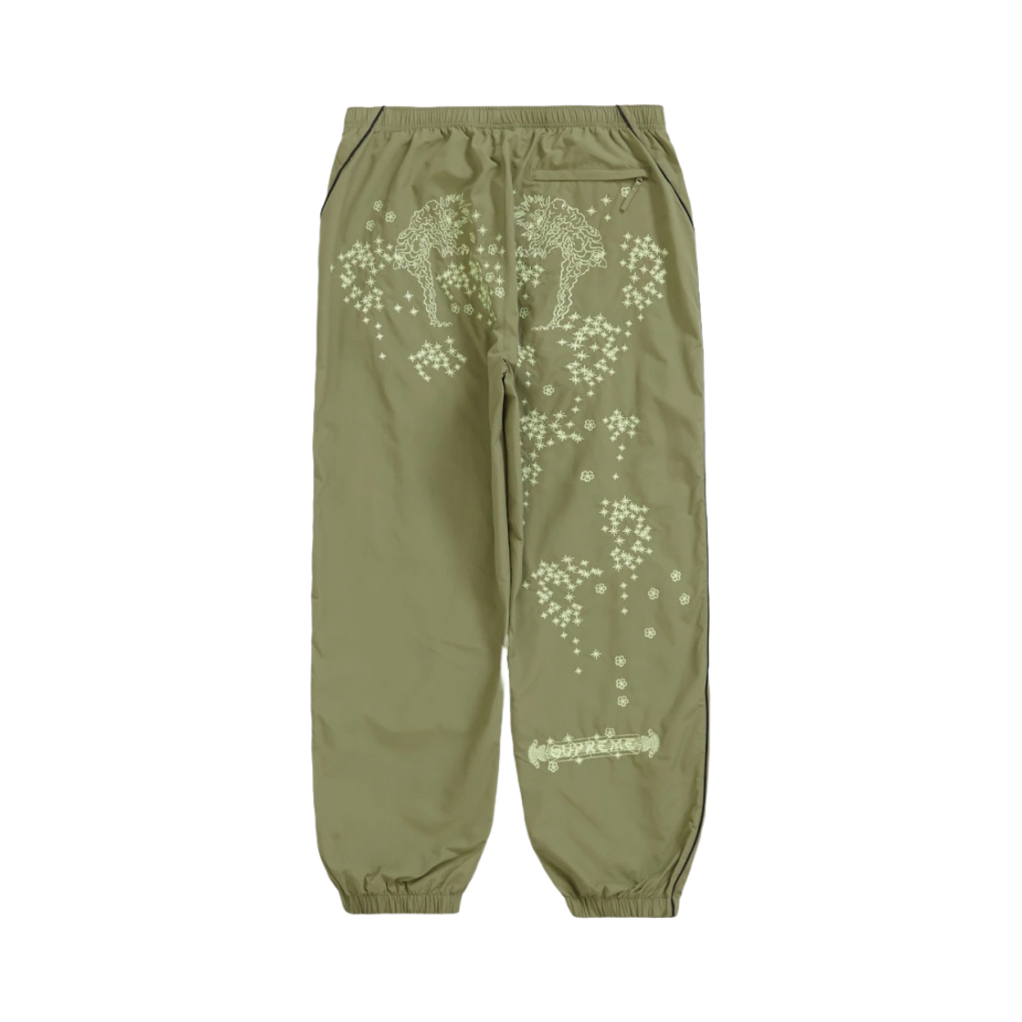 슈프림 AOI 글로우 인 더 다크 트랙 팬츠 올리브 - 22SS(Supreme AOI Glow In The Dark Track Pants Olive - 22SS) - 2
