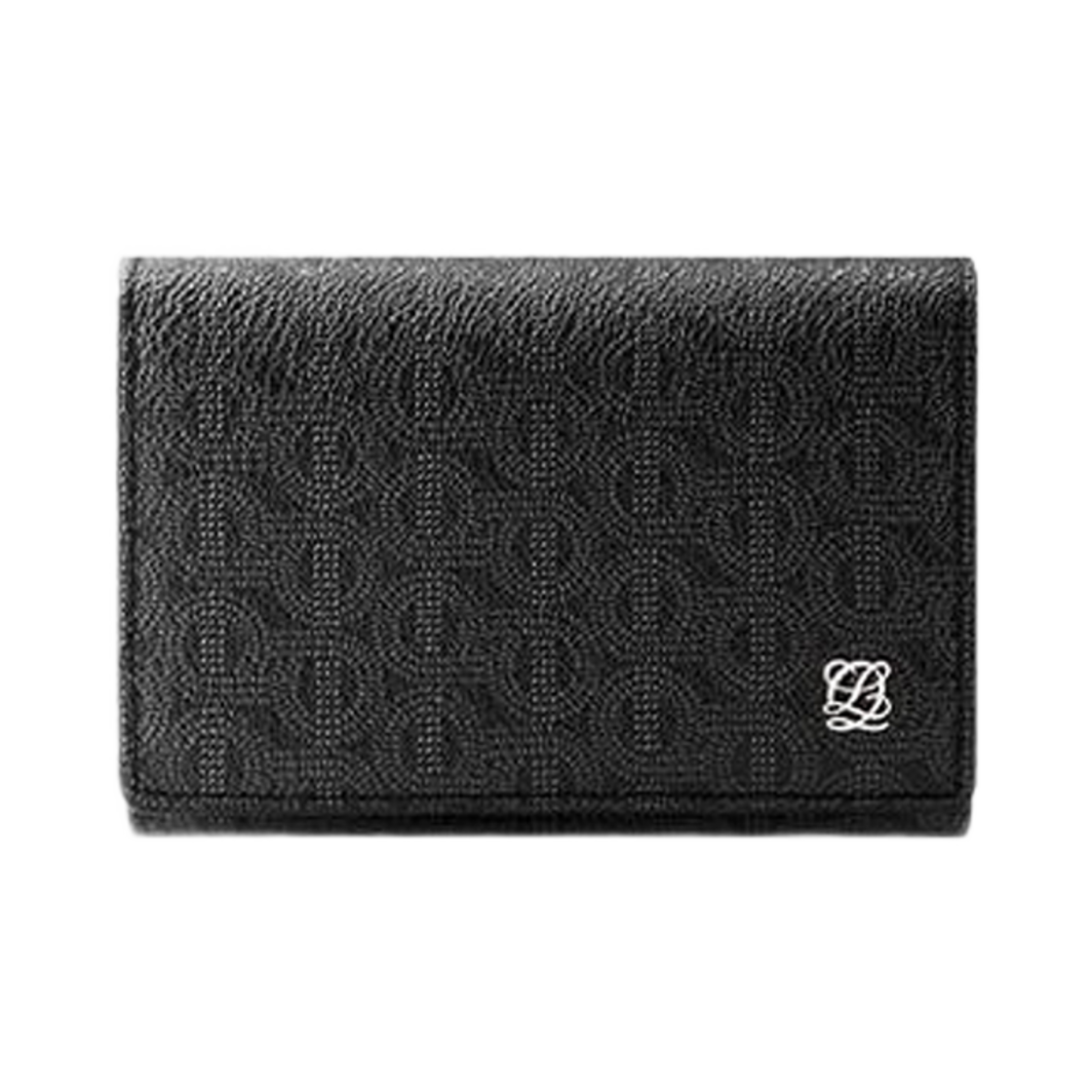 LVSQ3MG03MI0BL0191 Louis Quatorze New Monogram Bi-Fold Card Wallet Black