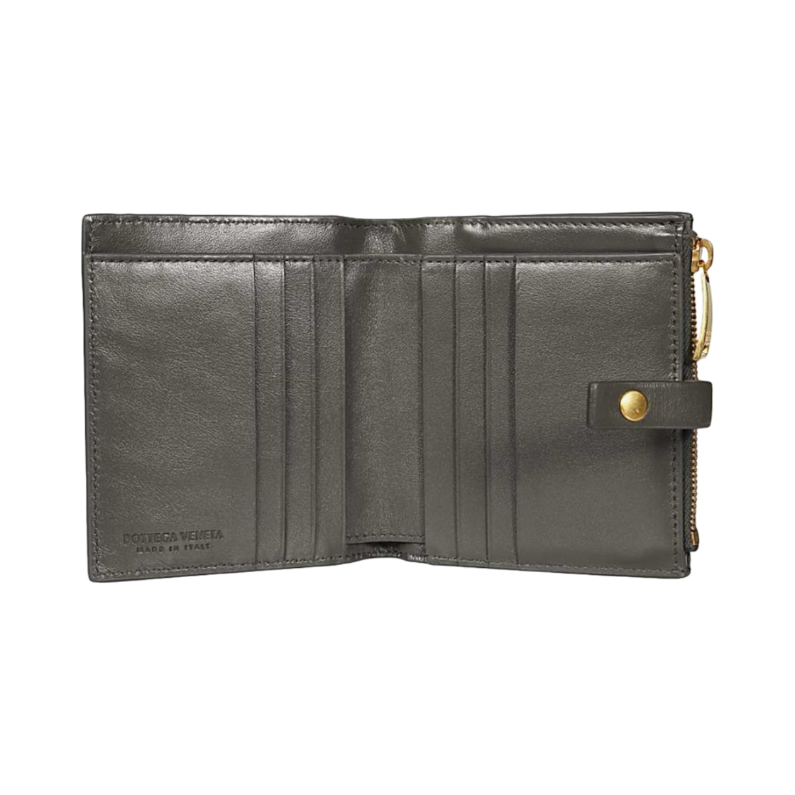 보테가 베네타 반지갑 라이트 그래파이트(Bottega Veneta Bi-Fold Wallet Light Graphite) - 2