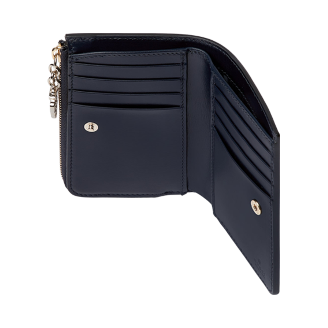 구찌 루체 미니 지갑 베이지 블루 캔버스(Gucci Luce Mini Wallet Beige Blue Canvas) - 3