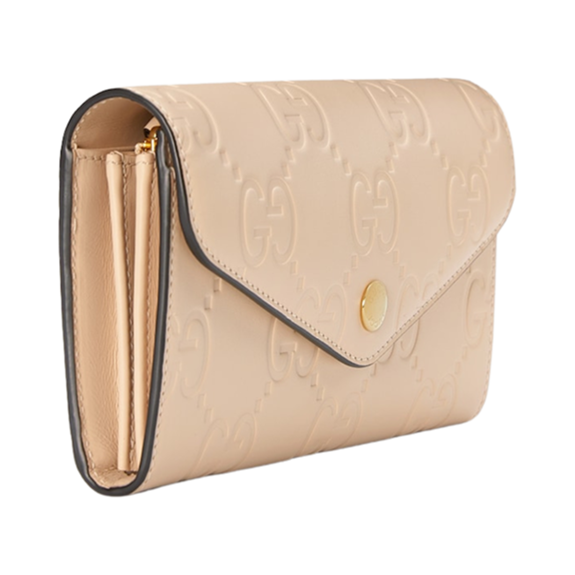 구찌 GG 컨티넨탈 지갑 라이트 베이지 레더(Gucci GG Continental Wallet Light Beige Leather) - 2