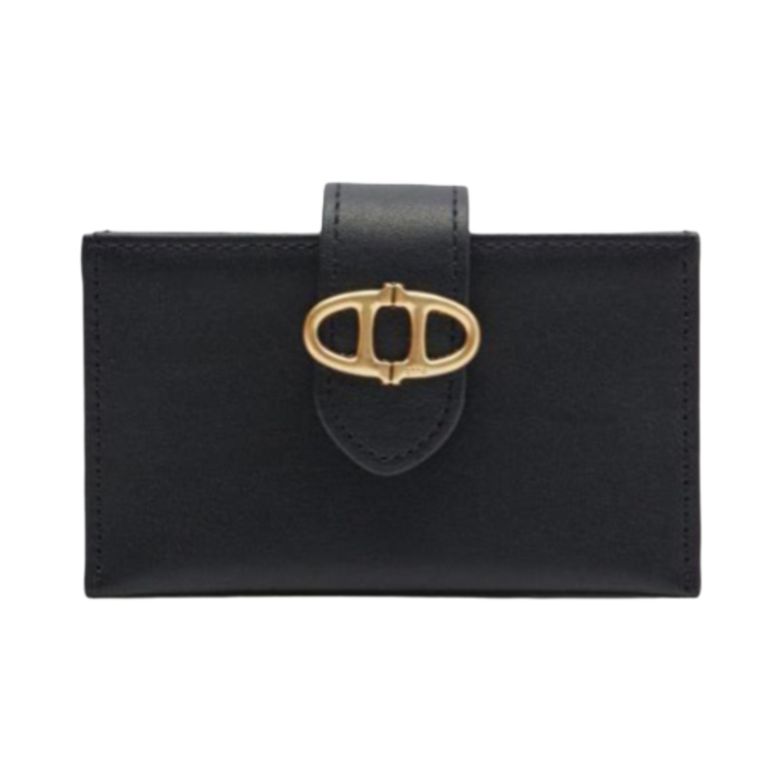 [ATHE VANESSABRUNO] ACCORDION CARD WALLET BR /韓国発 아떼바네사브루노 알렉산드라 레더 아코디언 카드지갑 블랙