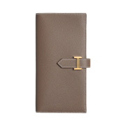 Hermes Bearn Wallet Madame & Gold Etoupe