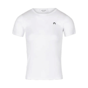 (W) Marine Serre Organic Cotton Mini Fit T-Shirt White