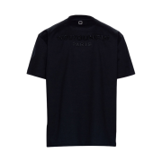 Wooyoungmi Cotton Pyramid Back Logo T-shirt Black - 23SS
