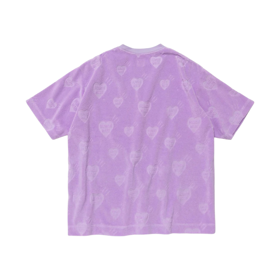 휴먼 메이드 하트 파일 티셔츠 퍼플(Human Made Heart Pile T-Shirt Purple) - 2