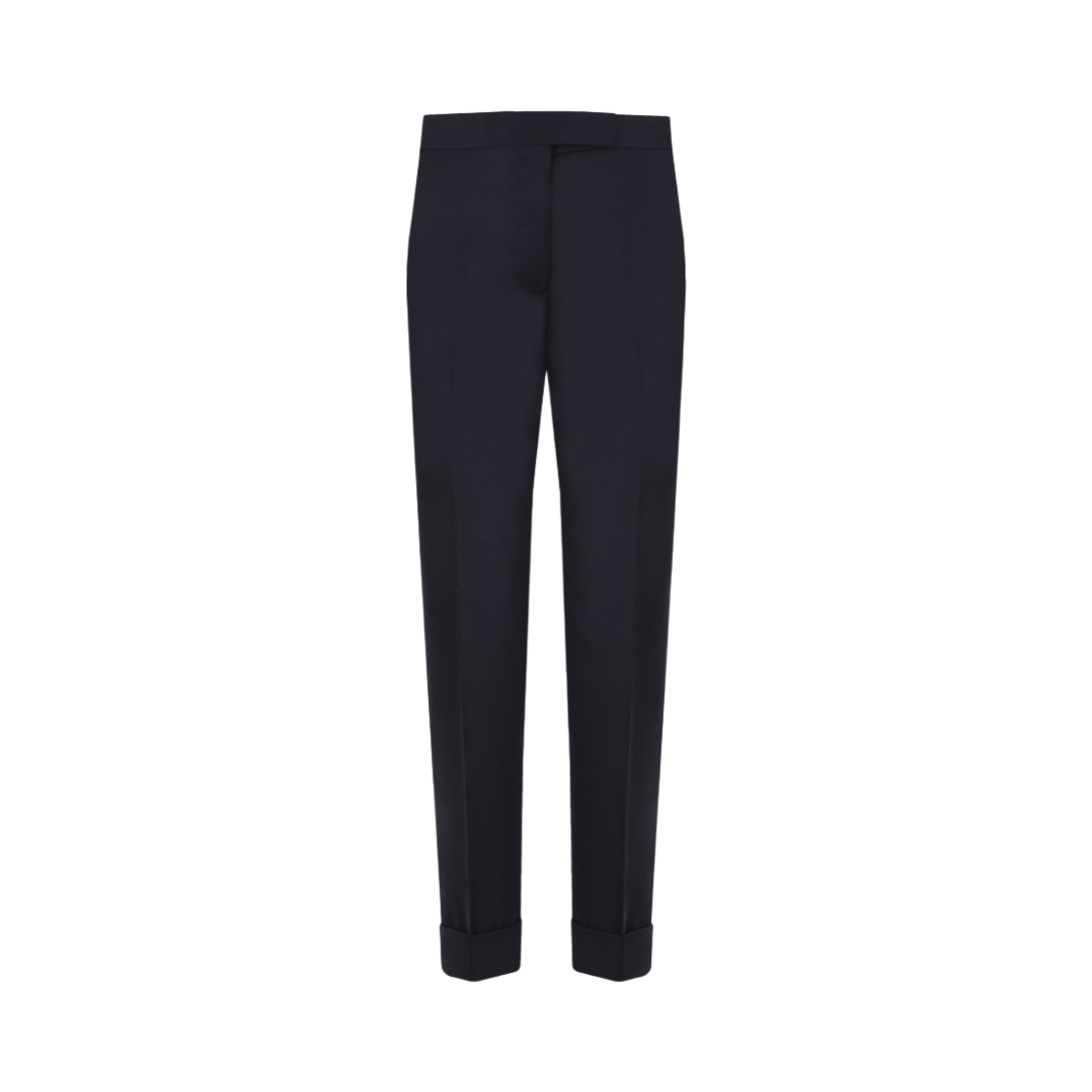 (W) 톰브라운 슈퍼 120수 트윌 로우 라이즈 스키니 트라우저 네이비((W) Thom Browne Super 120S Twill Low Rise Skinny Trouser Navy) - 1