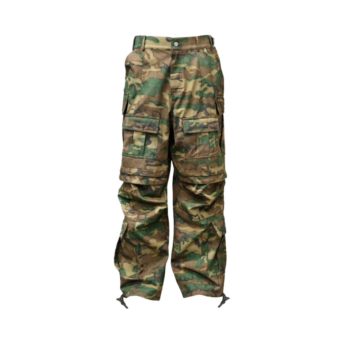- Farfromwhat Far Camo Cargo Pants Green