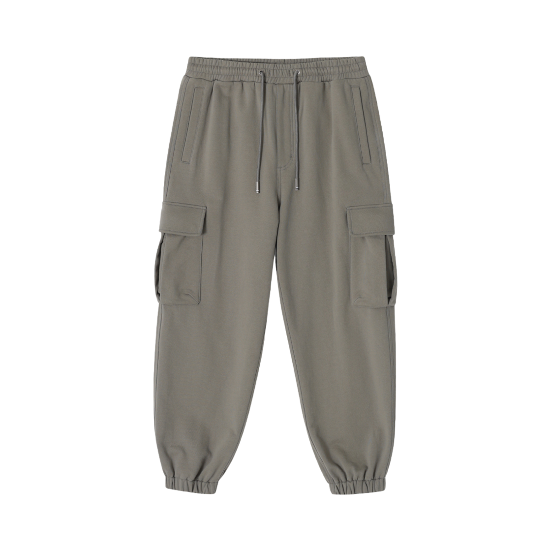 SH2PT815LK Songzio Zzero Pigment Washed Jogger Pants Light Khaki