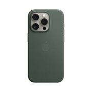 Apple iPhone 15 FineWoven Case with MagSafe Evergreen