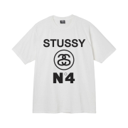 Stussy Pigment Dyed Stussy No.4 T-Shirt Natural