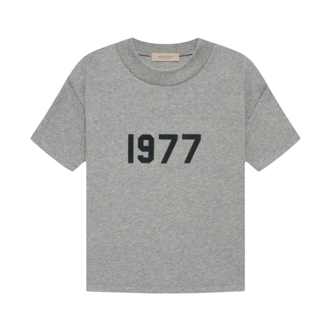 (W) 에센셜 1977 티셔츠 다크 오트밀 - 22SS