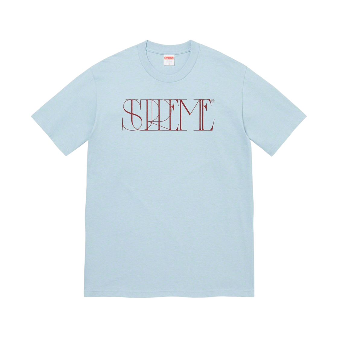 슈프림 트레이드마크 티셔츠 더스티 블루 - 22FW(Supreme Trademark T-Shirt Dusty Blue - 22FW) - 1