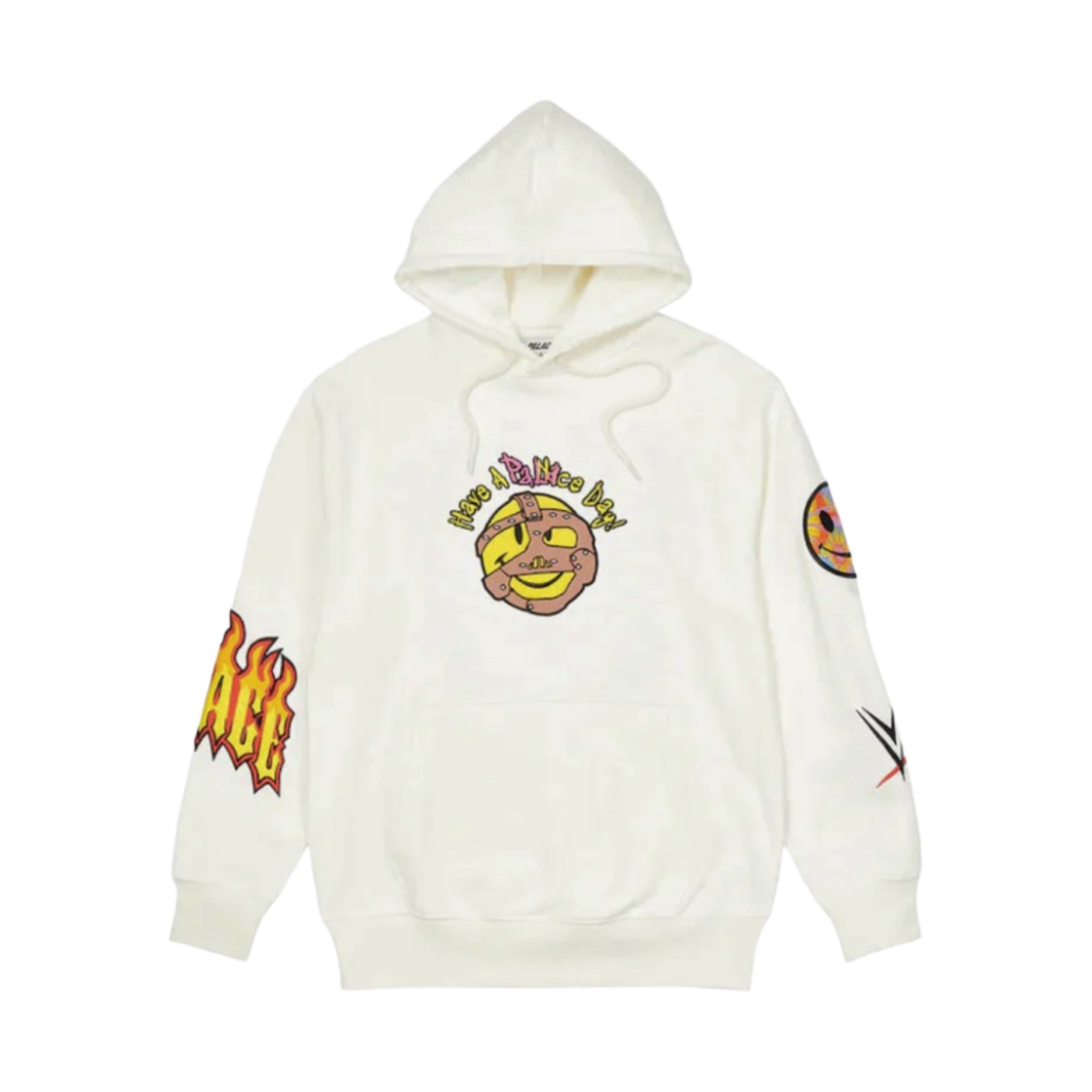팔라스 x WWE 러브 후드 화이트 - 23SS(Palace x WWE Love Hood White - 23SS) - 2