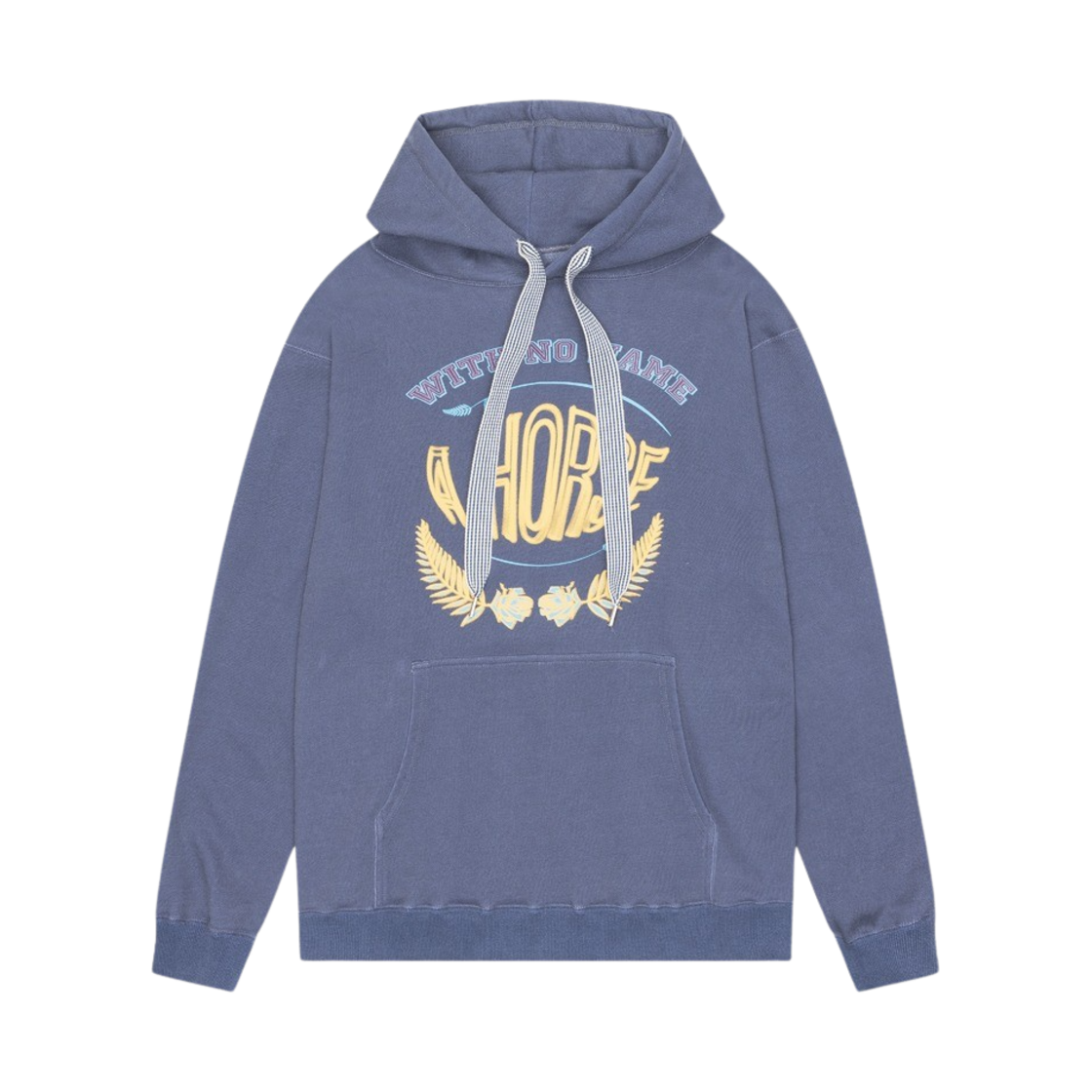 쿄 홀스 위드 노 네임 후디 네이비(Kyo Horse With No Name Hoody Navy)