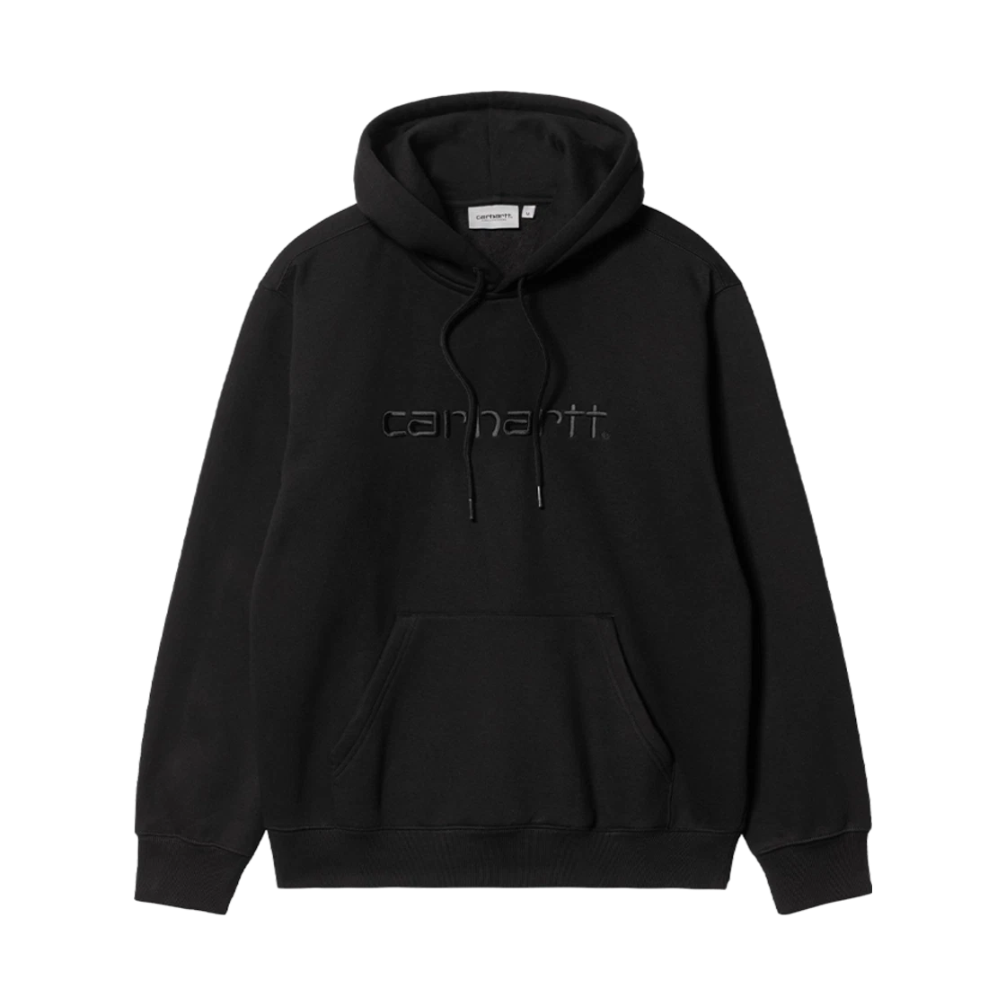 Carhartt WIP Carhartt WIP Hooded Carhartt Sweatshirt Black Black · S