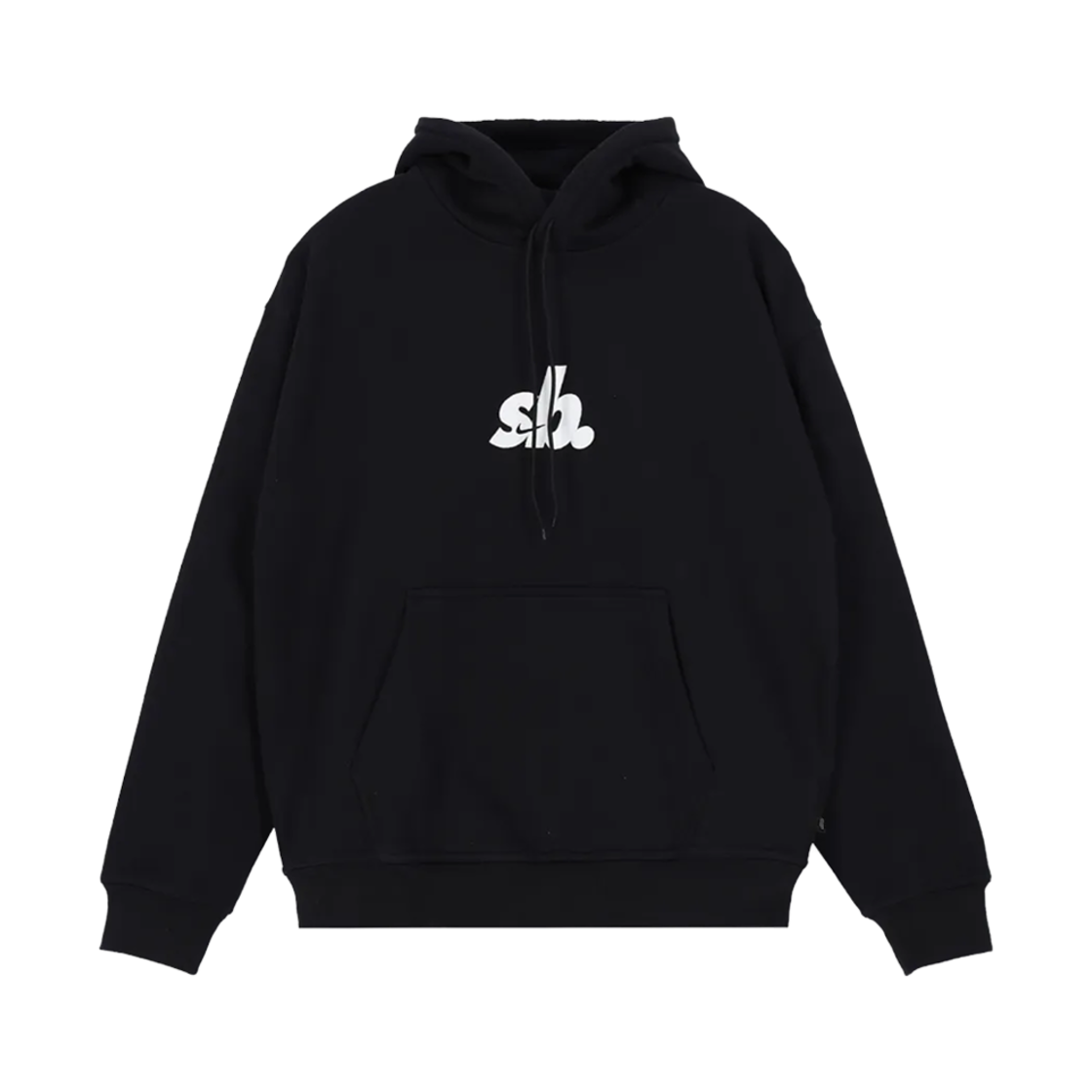 나이키 SB 플리스 풀오버 스케이트보딩 후드 블랙 화이트 - 아시아(Nike SB Fleece Pullover Skateboarding Hoodie Black White - Asia)
