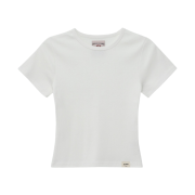 (W) Glowny G Baby T-Shirt White