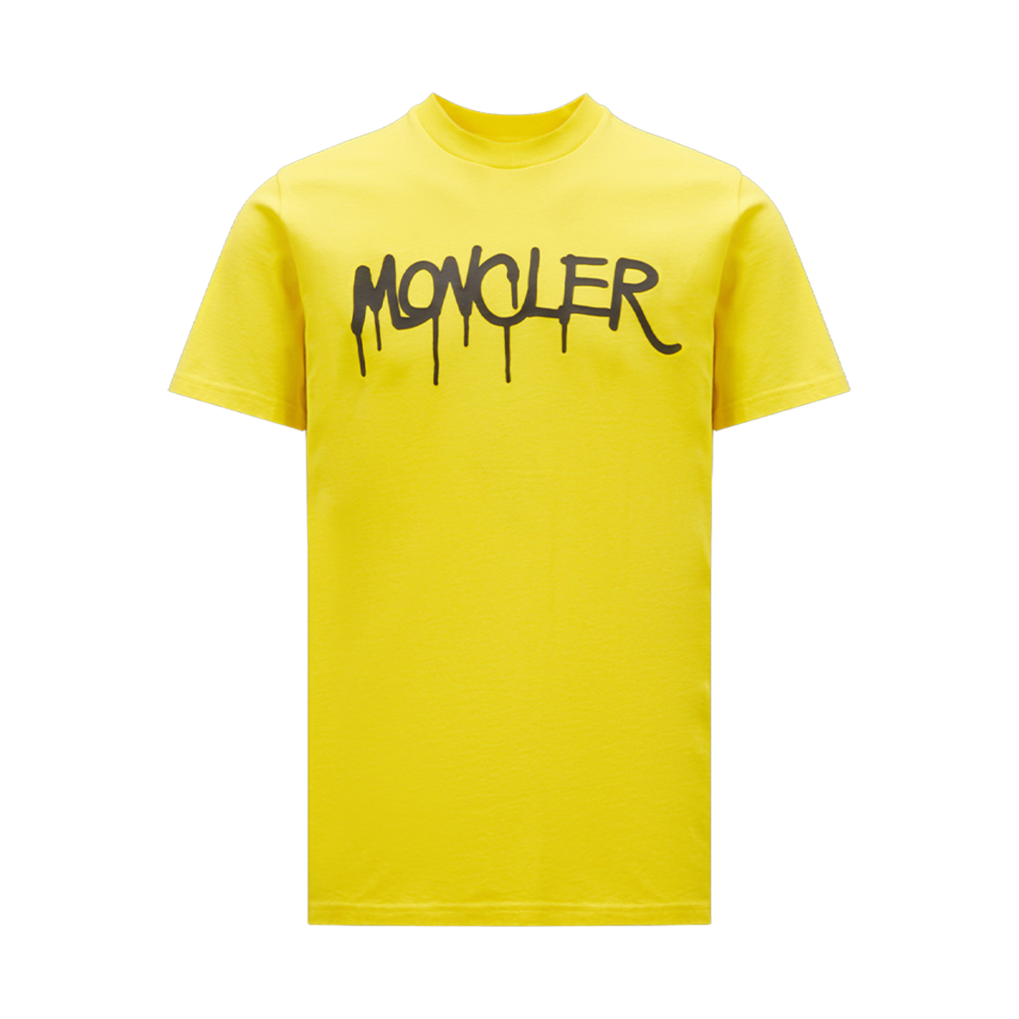 몽클레르 로고 티셔츠 레몬 옐로우 - 23FW(Moncler Logo T-Shirt Lemon Yellow - 23FW) - 1