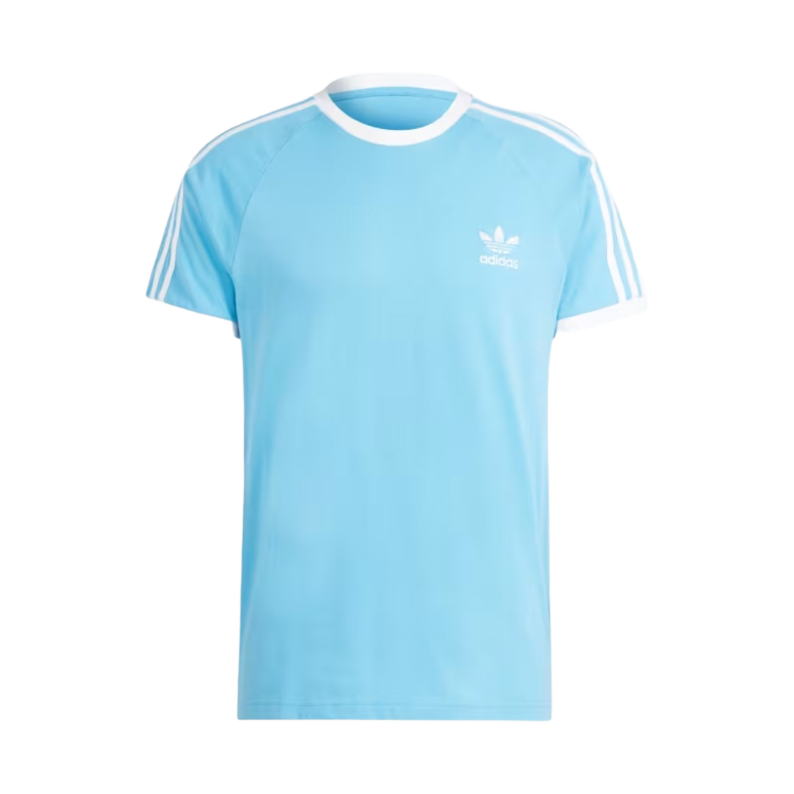 아디다스 아디컬러 클래식 3S 티셔츠 세미 블루 버스트 - KR 사이즈(Adidas Adicolor Classic 3S T-Shirt Semi Blue Burst - KR Sizing)