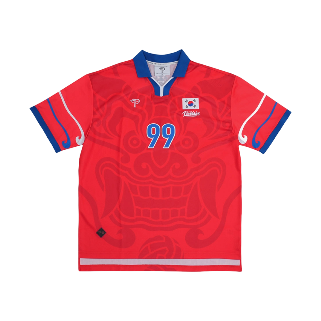 PRE2406US003URD Over The Pitch x Red Devil 1999 Jersey Red