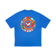 Palace Nations T-Shirt Blue Berry - 24FW