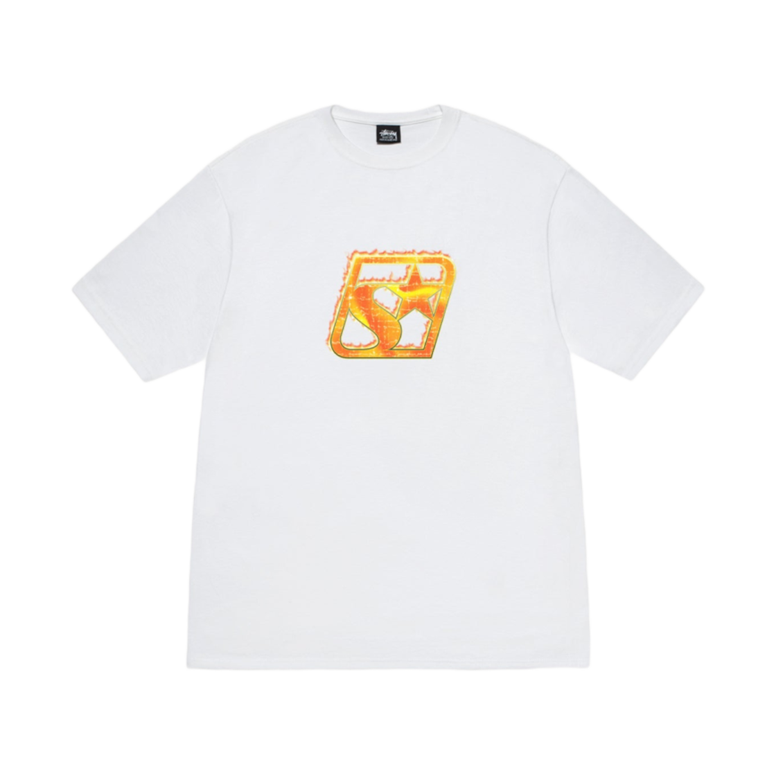 1905129 Stussy Blaze T-Shirt White