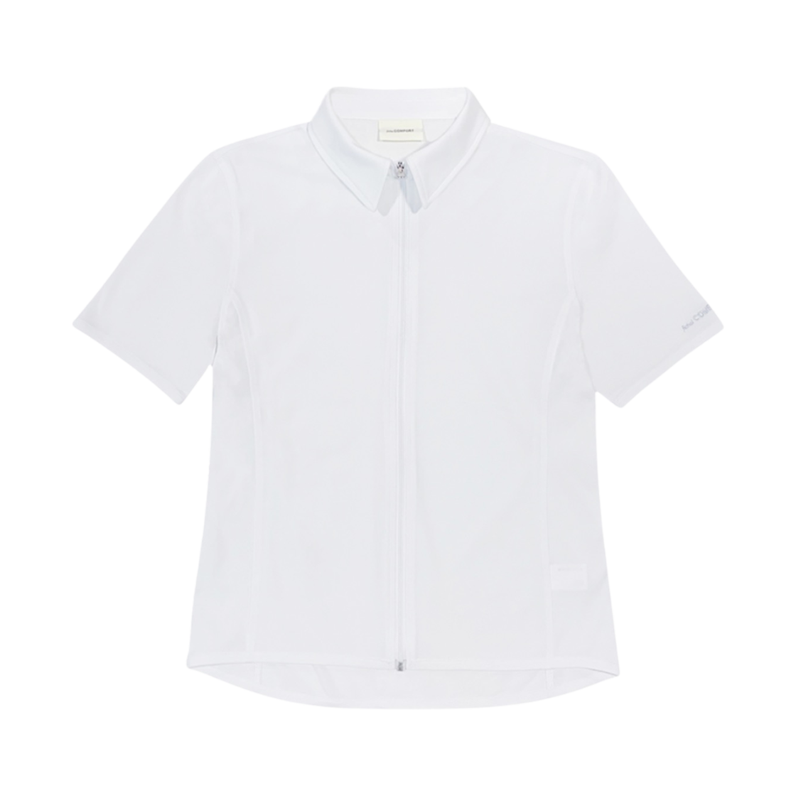 (W) 지초이 집 셔츠 화이트((W) Jichoi Zip Shirt White)