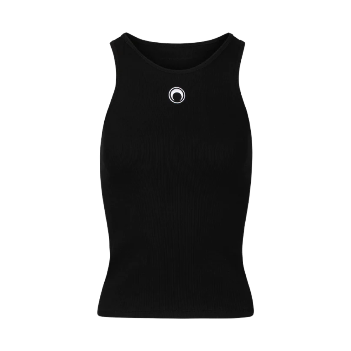 마린 세르 오가닉 코튼 피티드 탱크탑 블랙