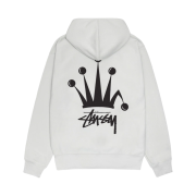 Stussy Regal Crown Zip Hoodie Fog