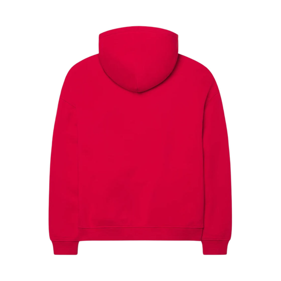 (W) 카이 플리스 오버사이즈 후드 집업 레드((W) Khy Fleece Oversized Zip Hoodie Red) - 2