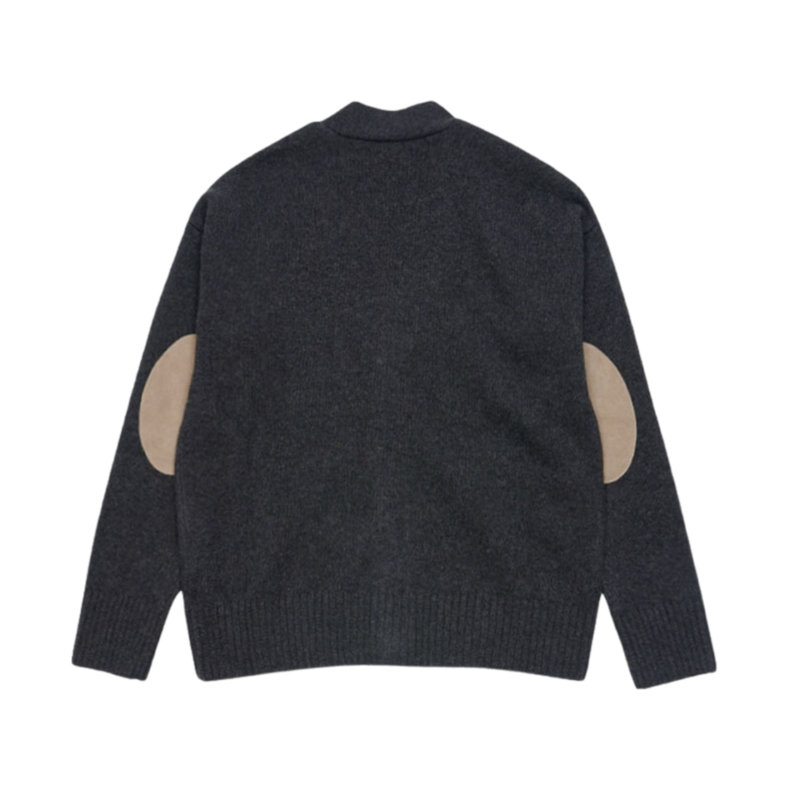 아미 버튼 울 캐시미어 가디건 헤더 그레이(AMI Button Wool Cashmere Cardigan Heather Grey) - 2