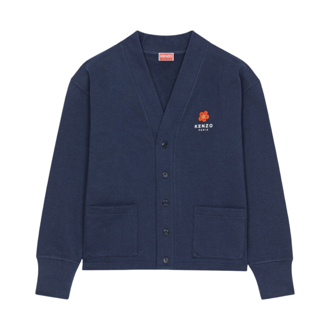 겐조 보케 플라워 가디건 미드나잇 블루(Kenzo Boke Flower Cardigan Midnight Blue)